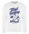 Світшот Wind Surfing Білий фото