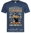Мужская футболка World's Best Fisherman Темно-синий фото