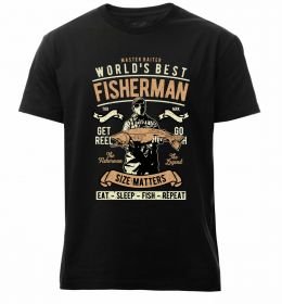 Чоловіча преміум футболка World's Best Fisherman