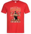 Чоловіча футболка World's Best Fisherman Червоний фото