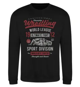 Свитшот Wrestling Черный фото