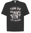 Футболка Оверсайз Think Big Truck Чорний Футболка Оверсайз Think Big Truck Чорний фото