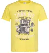 Чоловіча футболка Think Big Truck Лимонний фото