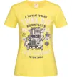 Женская футболка Think Big Truck Лимонный Женская футболка Think Big Truck Лимонный фото