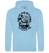 Чоловіча толстовка (худі) Turn The Pain Into Power Блакитний фото