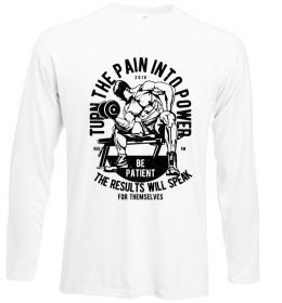 Лонгслив Turn The Pain Into Power