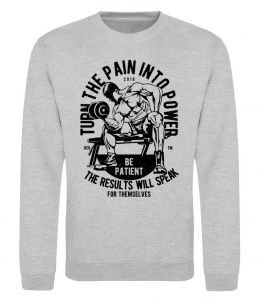 Свитшот Turn The Pain Into Power