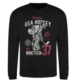 Свитшот USA Hockey Черный фото