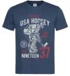 Мужская футболка USA Hockey Темно-синий Мужская футболка USA Hockey Темно-синий фото