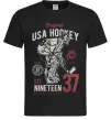 Мужская футболка USA Hockey Черный Мужская футболка USA Hockey Черный фото