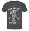 Мужская футболка USA Hockey Графит Мужская футболка USA Hockey Графит фото