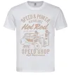 Чоловіча футболка Speed & Power Hotrod Білий фото