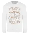 Свитшот Speed & Power Hotrod Белый фото