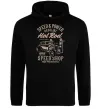 Чоловіча толстовка (худі) Speed & Power Hotrod Чорний фото
