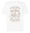 Футболка Оверсайз Speed & Power Hotrod Белый фото