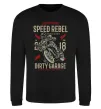 Свитшот Speed Rebel Dirty Garage Черный фото
