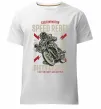 Чоловіча преміум футболка Speed Rebel Dirty Garage Білий фото