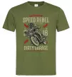 Чоловіча футболка Speed Rebel Dirty Garage Оливковий Чоловіча футболка Speed Rebel Dirty Garage Оливковий фото