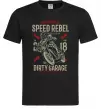 Чоловіча футболка Speed Rebel Dirty Garage Чорний Чоловіча футболка Speed Rebel Dirty Garage Чорний фото