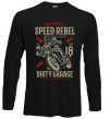 Лонгслів Speed Rebel Dirty Garage Чорний фото