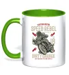 Чашка з кольоровою ручкою Speed Rebel Dirty Garage Зелений Чашка з кольоровою ручкою Speed Rebel Dirty Garage Зелений фото
