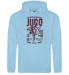 Чоловіча толстовка (худі) Judo Блакитний фото