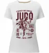 Женская премиум футболка Judo Белый фото