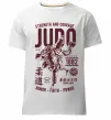 Чоловіча преміум футболка Judo Білий фото