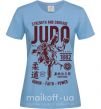 Жіноча футболка Judo Блакитний фото