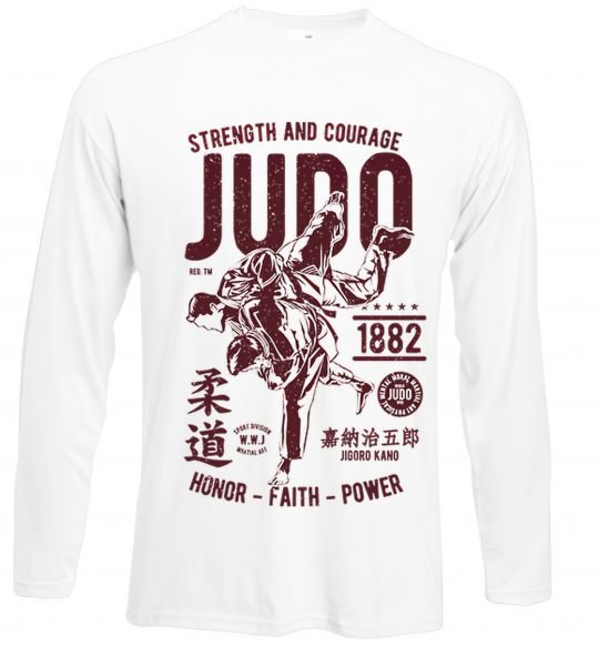 Реглан Judo Белый фото