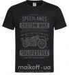 Мужская футболка Speedlands Custom Bike Черный фото
