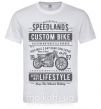 Чоловіча футболка Speedlands Custom Bike Білий фото