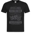 Чоловіча футболка Speedlands Custom Bike Чорний Чоловіча футболка Speedlands Custom Bike Чорний фото