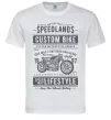 Чоловіча футболка Speedlands Custom Bike Білий Чоловіча футболка Speedlands Custom Bike Білий фото