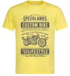Чоловіча футболка Speedlands Custom Bike Лимонний Чоловіча футболка Speedlands Custom Bike Лимонний фото