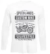 Лонгслів Speedlands Custom Bike Білий Лонгслів Speedlands Custom Bike Білий фото