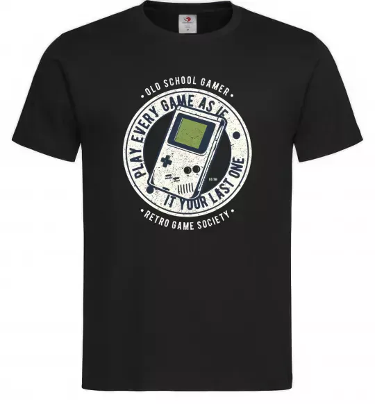 Мужская футболка Last Game Черный фото