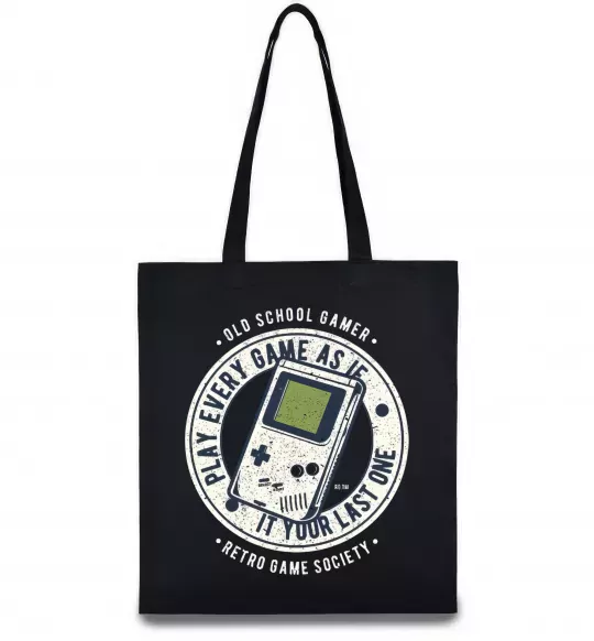 Эко-сумка Last Game Черный фото