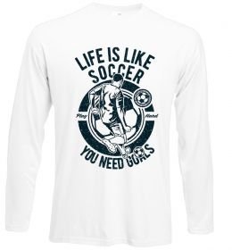 Лонгслів Life Is Like Soccer
