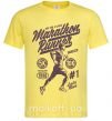 Мужская футболка Marathon Runner Лимонный фото