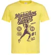 Чоловіча футболка Marathon Runner Лимонний фото