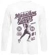 Лонгслив Marathon Runner Белый фото