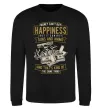 Свитшот Money Can't Buy Happiness Черный фото