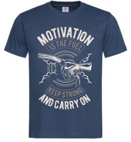 Чоловіча футболка Motivation Is The Fuel Чоловіча футболка Motivation Is The Fuel