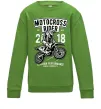 Детский Свитшот Motocross Rider Лаймовый фото