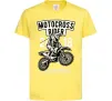 Детская футболка Motocross Rider Лимонный Детская футболка Motocross Rider Лимонный фото
