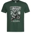Чоловіча футболка Motocross Rider Темно-зелений Чоловіча футболка Motocross Rider Темно-зелений фото