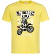 Чоловіча футболка Motocross Rider Лимонний Чоловіча футболка Motocross Rider Лимонний фото