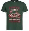 Мужская футболка Motorcycle Classic Темно-зеленый Мужская футболка Motorcycle Classic Темно-зеленый фото