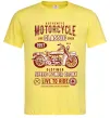 Мужская футболка Motorcycle Classic Лимонный Мужская футболка Motorcycle Classic Лимонный фото